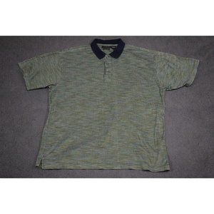 Cellinni Collezione Shirt Adult Large Multi-Color Polo Golf Rugby Outdoor Mens